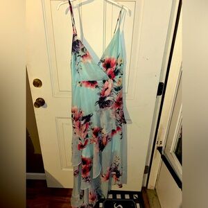 Blue strappy maxi. Torrid size 2x